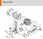 Stihl RE 106 K Cold Water Electric Pressure Washer Spare Parts